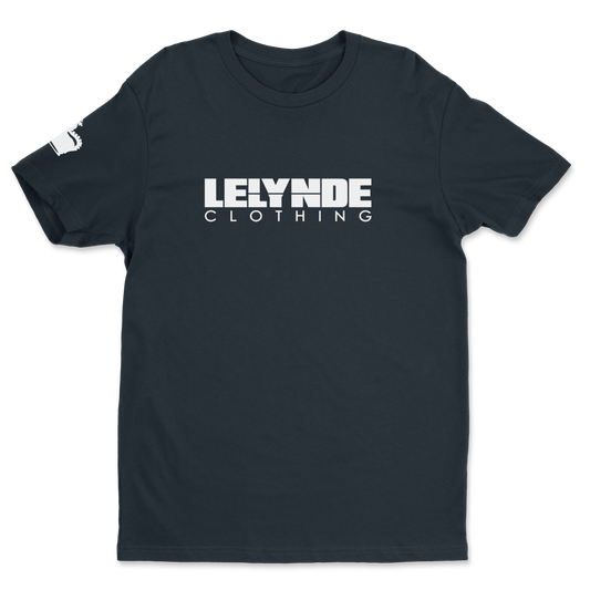 Midnight Navy BOLD Lelynde Clothing T-Shirt